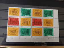 RAR!!DDR 1965 Mi.-Nr. 1012-1013 Eckrand-12er Block** + mehrere Plattenfehler; VL