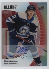 2023-24 Upper Deck Allure Red Rainbow Auto Kent Johnson #99 Auto 5yy