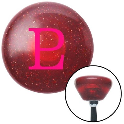 Pink Pluto Red Retro Metal Flake Shift Knob w/ M16x1.5 Insert Shifter Auto Brody