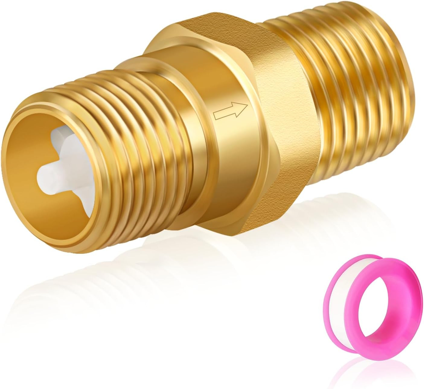 Watts LF7RU2-2 1/2 X 1/2 Lead-Free Brass Residential Dual Check Valve