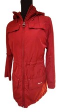 BARBOUR BEACON BRAND DAMEN JACKE GR. 36 ROT SPORTLICH TOP ZUSTAND!