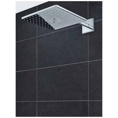 Grohe Rainshower SmartActive Cube Kopfbrause, 2 Strahlarten supersteel Duschkopf