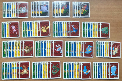 Pokemon Special Edition Card Game UNO 10th Anniversary Sababa Toys 2006 Complete