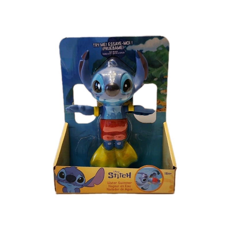 Disney Pixar Lilo & Stitch - Stitch Water Swimmer Bath Toy 18 Months+  NEW