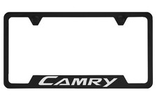 Black License Plate Frame For Camry