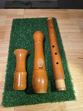 Wood Recorder Flute, Unbranded 20"