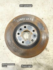 Disque de frein Chevrolet CORVETTE