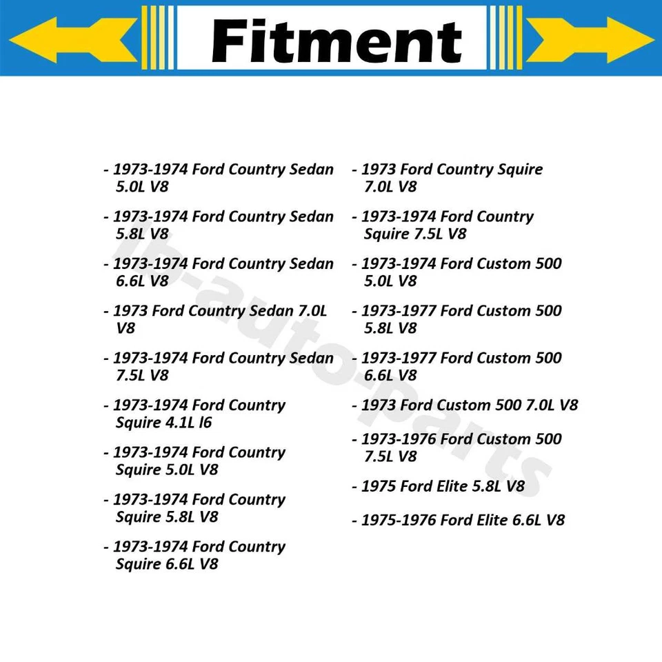 Manguera de línea de freno delantera derecha primera parada para Ford Elite 1975 1976 Foto 3 de 4