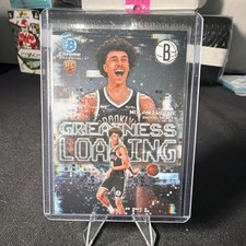 2025-26 Bowman Greatness Loading Nolan Traore GL-19 Brooklyn Nets Rookie Chrome