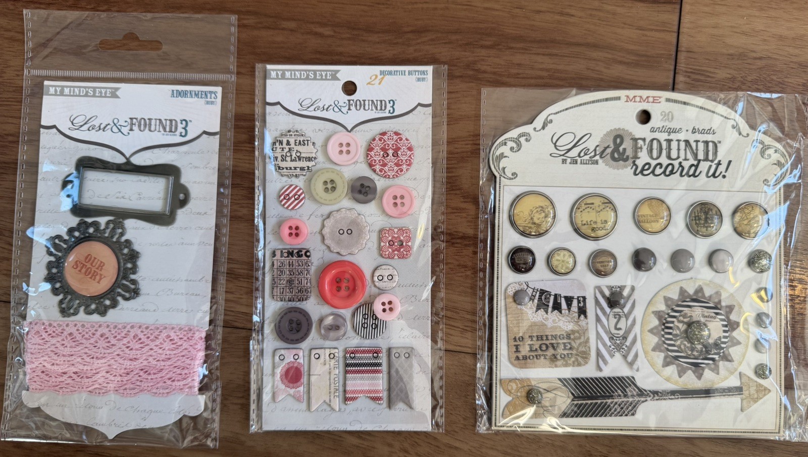 My Mind's Eye, LOST & FOUND Record It SN@P Collection, Journal/Scrap Starter Kit