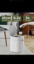 IntreLife 3.5 Gallon Self-Sealing Smart Trash Can – Automatic Refill Bin NEW