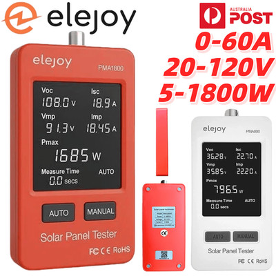 ELEJOY Solar Panel Multimeter Photovoltaic MPPT Tester Maximum Power Voltage AU