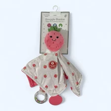 Modern Baby Snuggle Blankie Food Grade Silicon Teether Flower