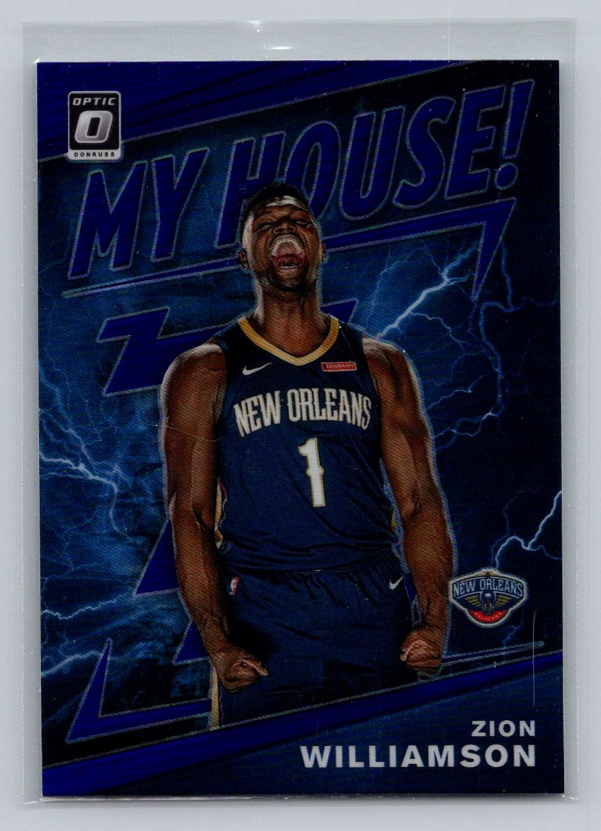 2019-20 Clearly Donruss #7 Zion Williamson My House RC Rookie