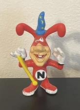 Domino’s Pizza Noid 1988 Claymation 3" Wizard PVC Mini Figure Avoid the Noid!
