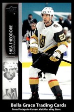 2021-22 Upper Deck Shea Theodore #186 Vegas Golden Knights NHL Hockey