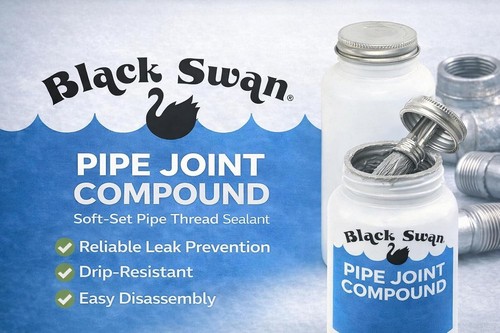 Soft Set Non Hardening Pipe Thread Sealant 1 Pint Leak Proof Reliable Thread