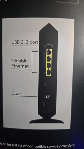 Netgear Nighthawk AC1900 C7000 Modem Router WiFi Gigabit Dual Band Factory Reset - Picture 11 of 16
