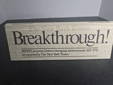 Breakthrough! History-Changing Achievements 1851–1978 The New York Times HC 1978