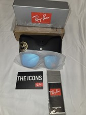 Ray-Ban Justin RB4165 Rectangular Sunglasses for Men - Matte Black/Grey Gradient