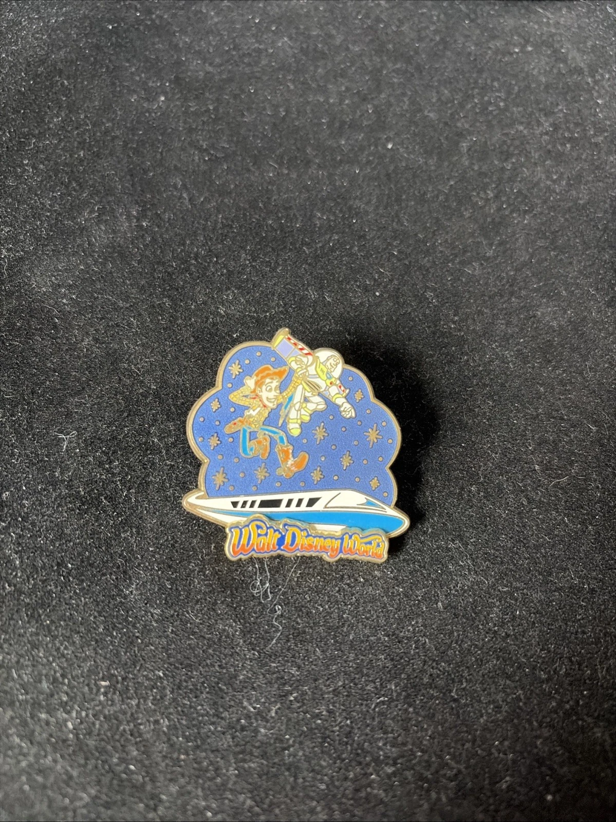 Disney Parks Toy Story Buzz and Woody Disney Monorail Collectible Pin Trading