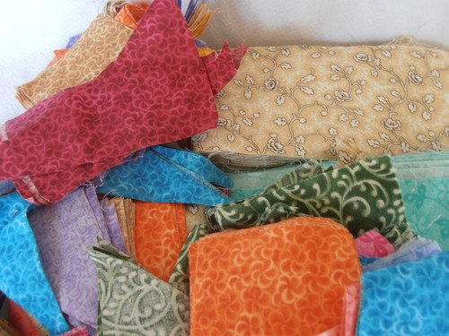 Verbindungsfäden Lilie Spalier Blüte Quilt Kit mit vorgeschnittenem Stoff 90 x 90 Queen - Bild 4 von 10