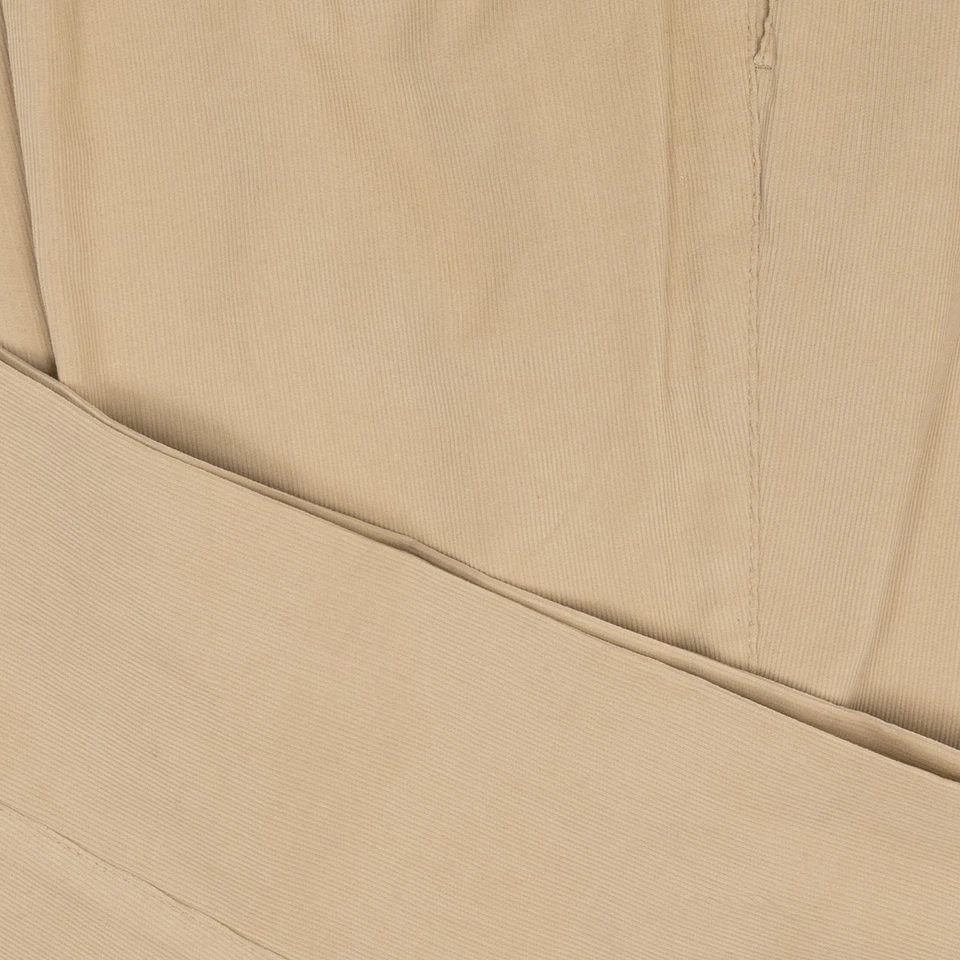 RUBINACCI NAPOLI" Manny " Crema Pantalón Pana Algodón Talle Alto 32 US/ 48 Eu - Imagen 2 de 4