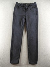 Buffalo David Bitton Women's Jeans Size 8/29 Black Royal Mid Rise Stretch Skinny