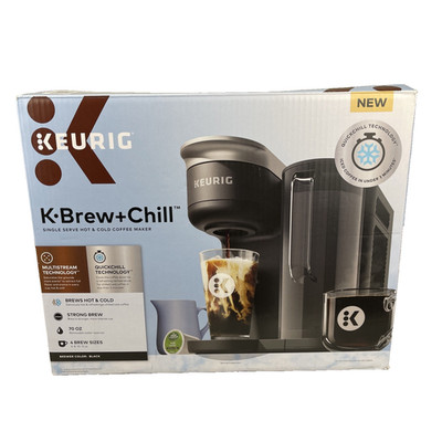 Keurig K-Brew + Chill Iced or Hot Single-Serve K-Cup Coffee Maker K87 Black