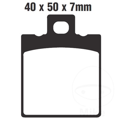 EBC Bremsbeläge Standard FA047TT passend für Ducati Multistrada 620 2005-2006