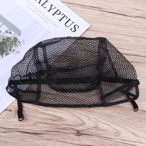 Unisex Weaving Wig Lining Breathable Mesh (Black) breathable wig