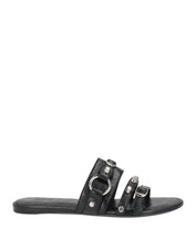Balenciaga - Women - Pebbled-leather Sandals - Black