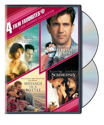 4 Film Favorites: Love Stories (Forever Young, The Lake House, Message in - GOOD