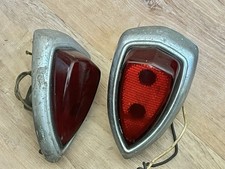 1948 1949 1950 1951 Hudson Tail Light Assembly Pair Lens Bezel Hub