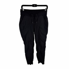Lululemon Dance Studio Pants Mid Rise Black Unlined Size 4 x 27 Inches