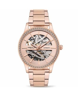KENNETH COLE Women Analog Automatic Casual Watch Classic Dress Silver color Dial