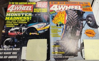 Bigfoot Monster Truck 9 & 11 Petersen's Off Road 4WD Magazine 1990 & 1993 G VG!