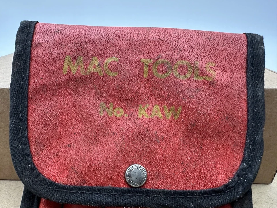 Mac Tools No. KAW 8 Piece SAE Allen Hex Wrench Set Standard USA *READ - Image 2 of 4