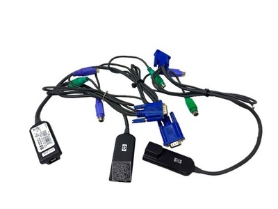 396632-001 I Genuine HP Compaq 520-290-506 PS/2 RJ-45 KVM Interface Adapter
