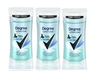 Exp 01/26 - 3 X Degree Ultraclear Deodorant Black+White 72HR Pure Clean 2.6 Oz