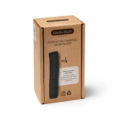 Black+Blum Aktivkohle-Wasserfilter x 4