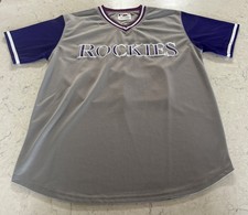 Majestic Nolan “Nado” Arenado MLB Authentic Colorado Rockies Sewn Jersey Mens 40