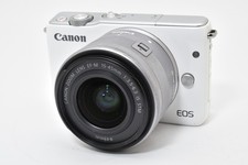 Canon EOS M10 Mirrorless Camera  15-45mm F/3.5-6.3 Lens  Exc   2665951A