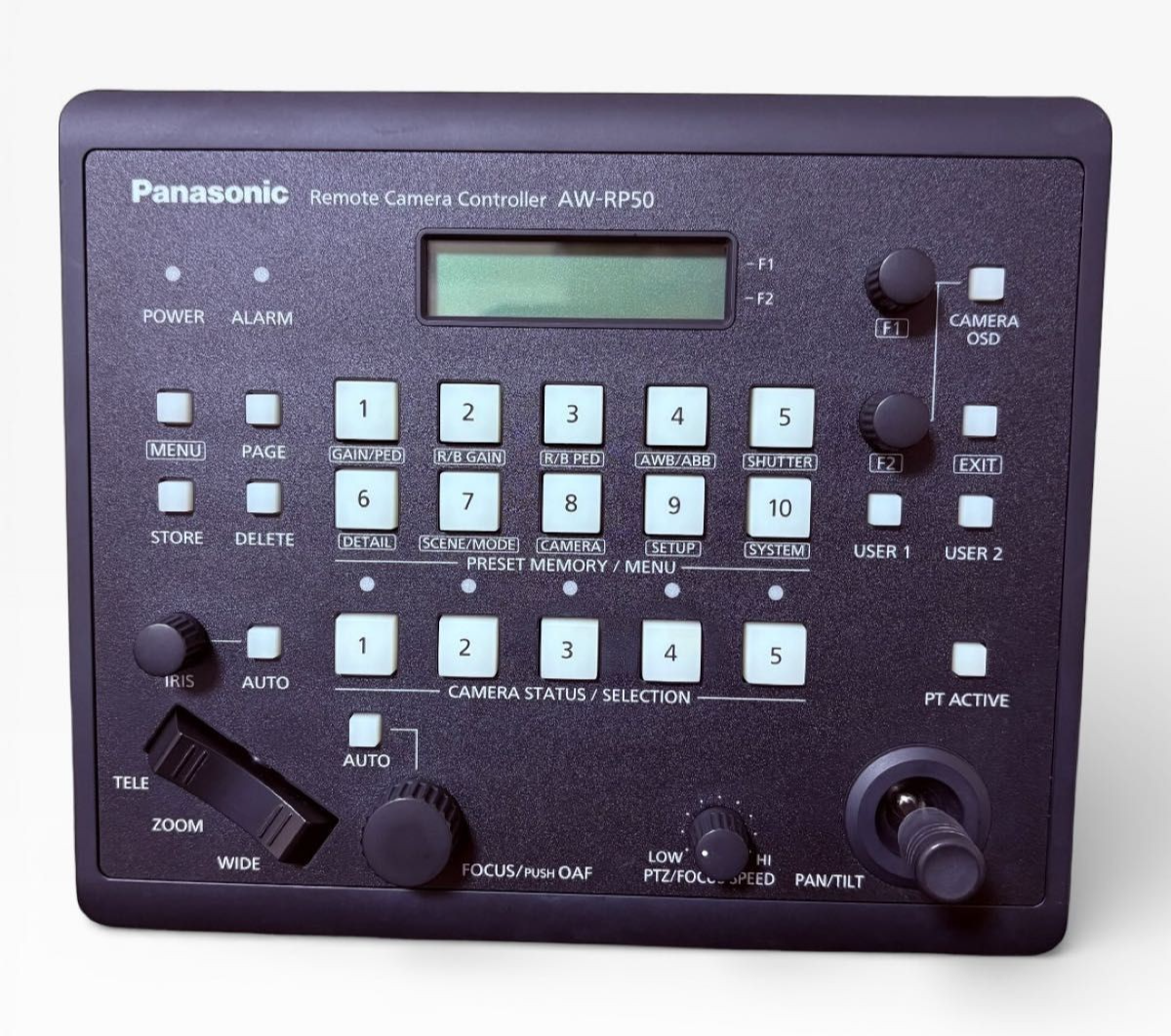 Panasonic AW-RP50 リモートカメラコントローラー Panasonic AW-RP50 Remote Camera Controller LAN Preset Memory Pan