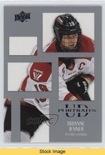 2024-25 Upper Deck PWHL UD Portraits Brianne Jenner #UDP-14 READ 5x5
