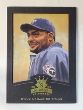 2002 Gridiron Kings Gold #96 Steve McNair ~ Tennessee Titans #'D 083/100