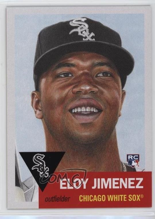 2019 Topps Living Set Online Exclusive /6356 Eloy Jimenez #167 qf6