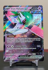 Iron Valiant ex 089/182 Paradox Rift ENGLISH Future Double Rare Pokémon Card NM