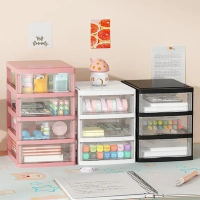 Desktop Aufbewahrungsbox Kunststoff Schubladenschrank Ordnungssystem