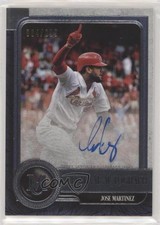 2019 Topps Museum Collection Archival Auto 64/299 Jose Martinez #AA-JM Auto 6fs